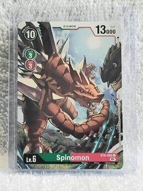 5/$20 Mint Spinomon Digimon Card BT8-056 C by Bandai!!